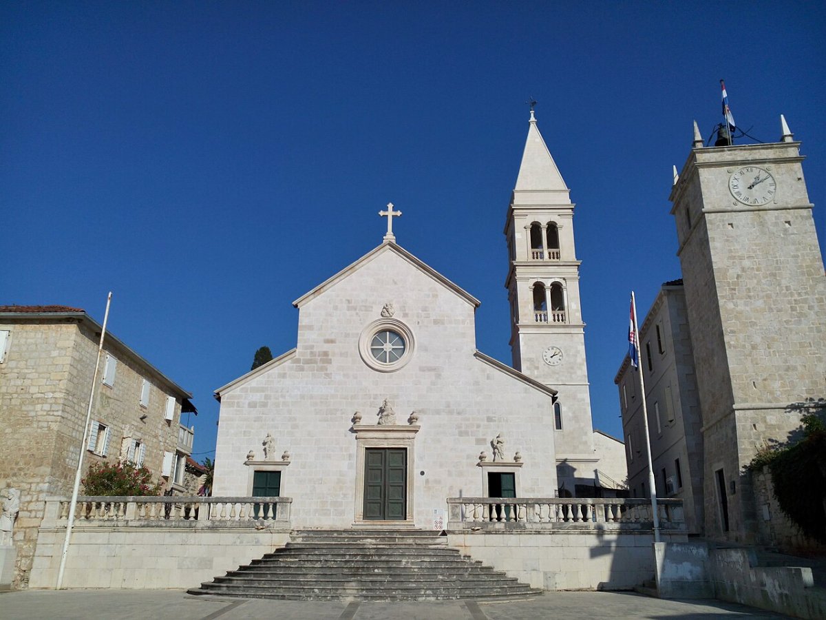 Kirche maria verkundigung supetar