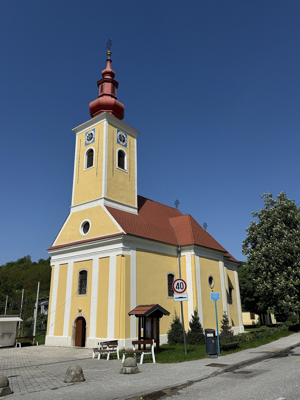 Kirche st franz xaver vugrovec donji