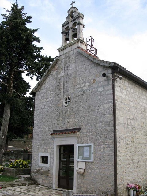 Kirche des hl johannes des taufers bristivica