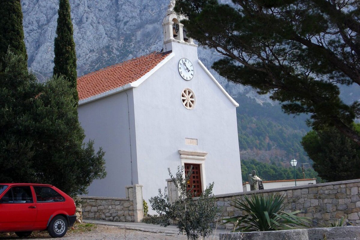 Kirche des hl hieronymus veliko brdo