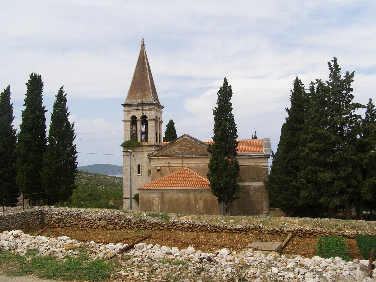 Kirche des hl georg bobovisca