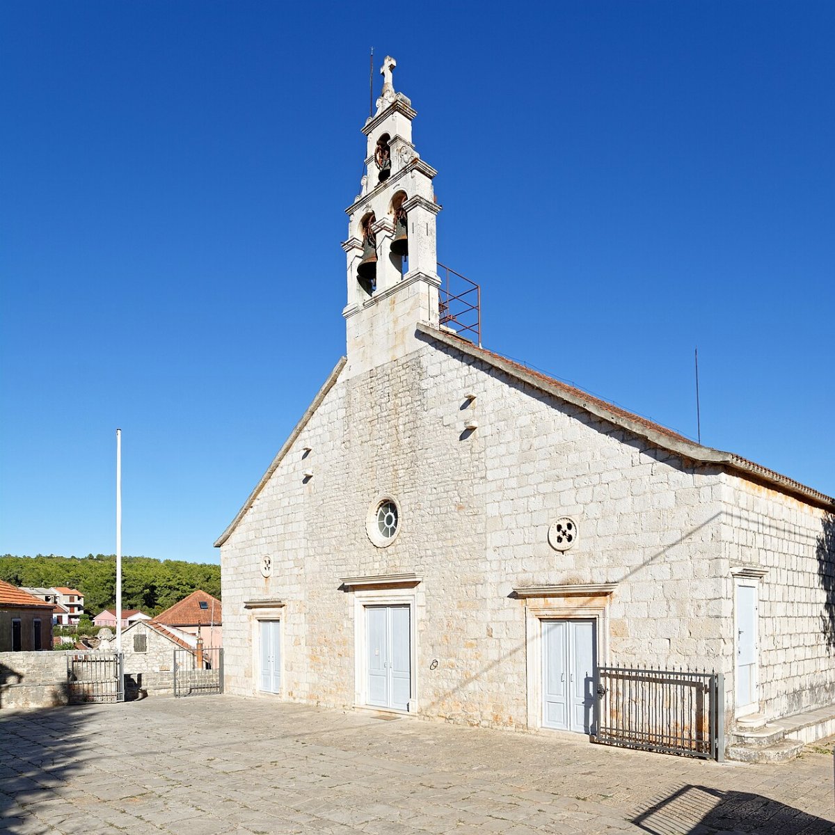 Kirche des hl laurentius vrboska
