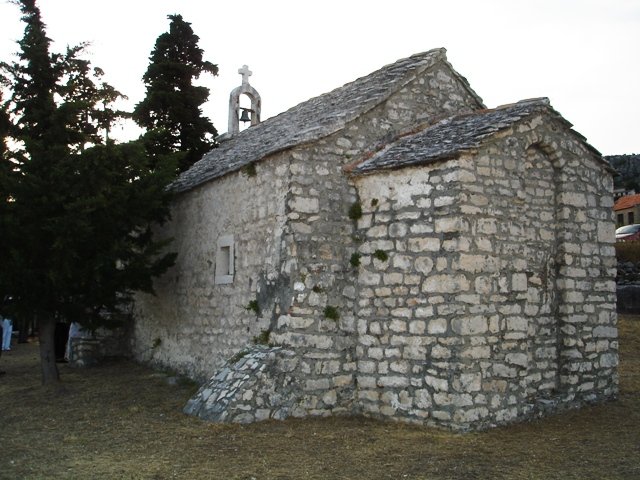 Kirche des hl vitus mit friedhof seget gornji