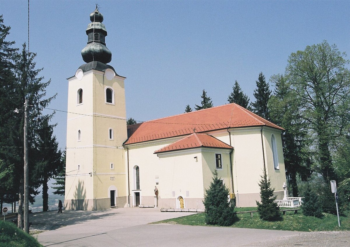 Kirchenkomplex st nikolaus poljanica bistranska