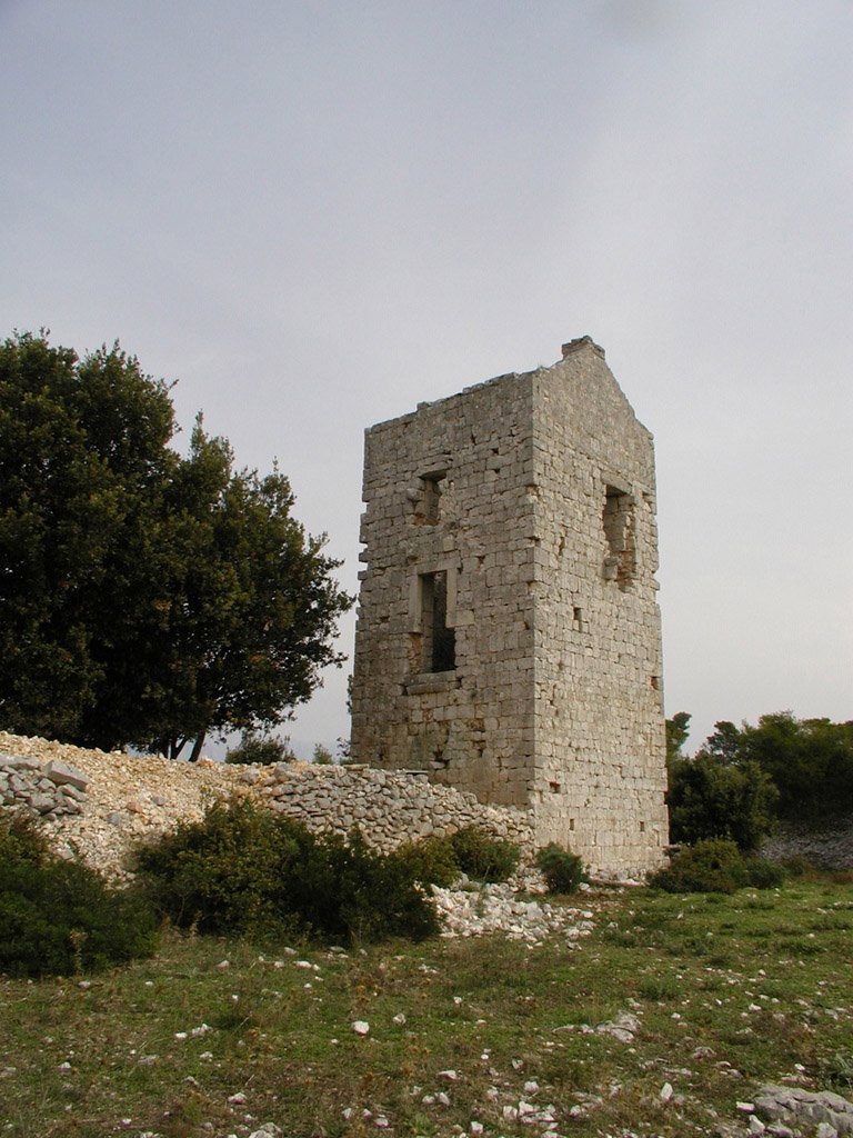 Ruine des turms vusio selca